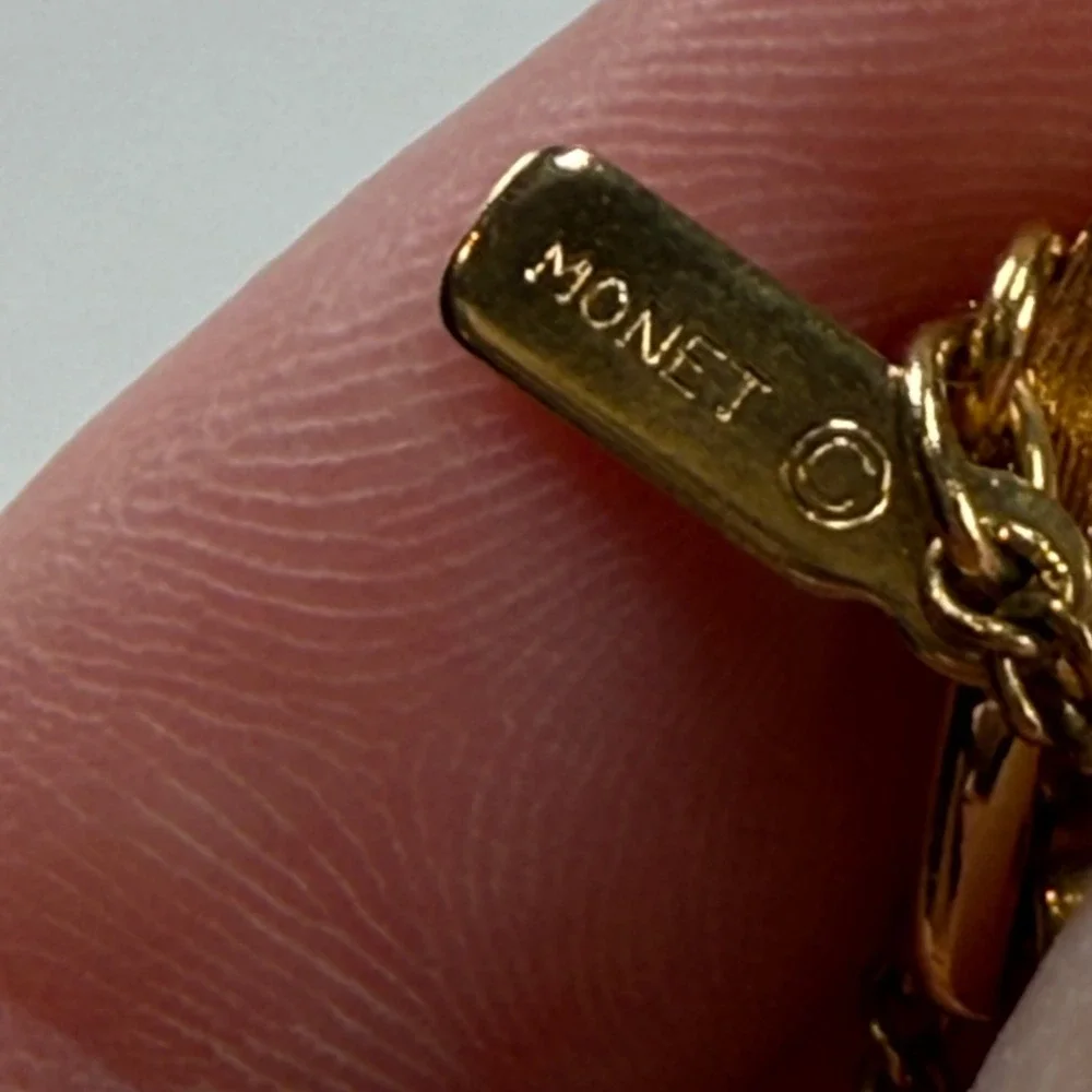 Monet gold tone
